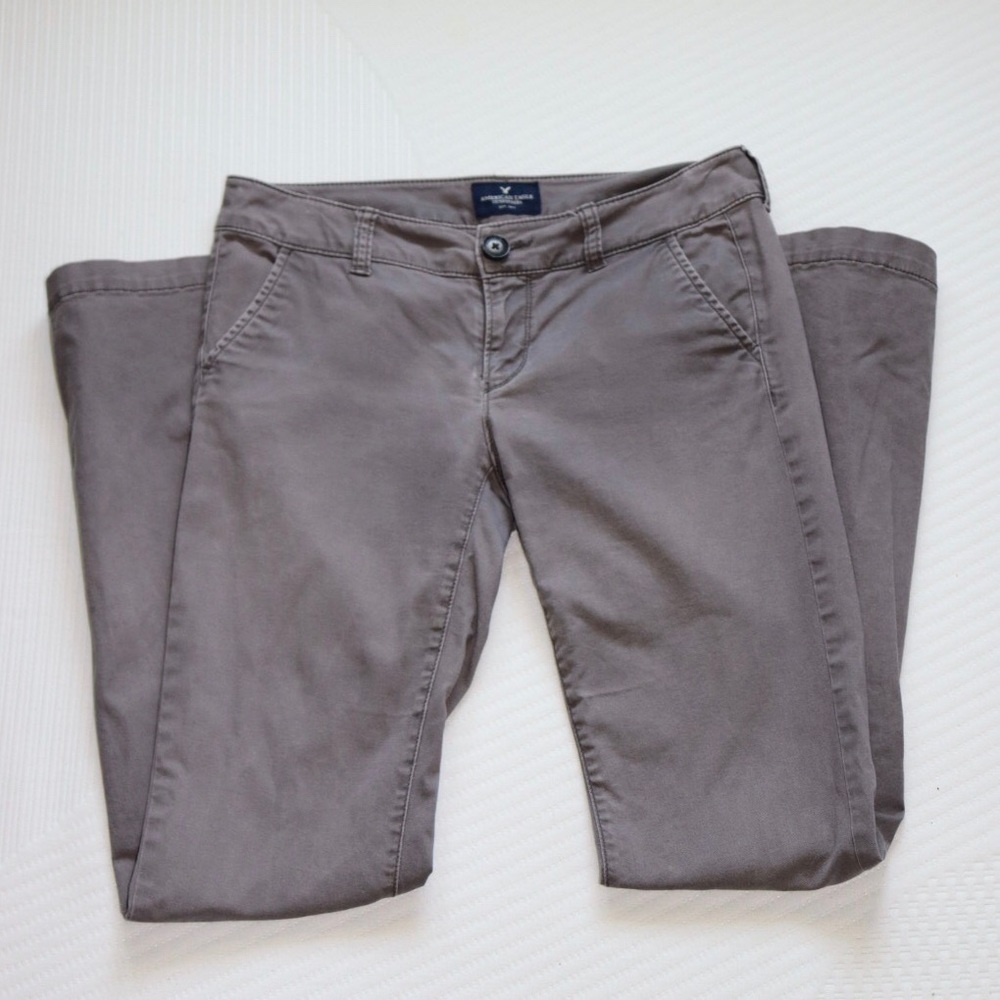 🆕 AE Dark Grey Kick Boot Pants